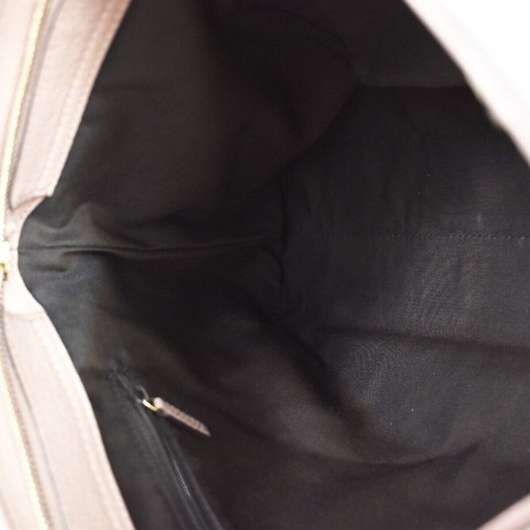 Authenticity Guaranteed GUCCI GG Logo 2Way Shoulder Hand Bag Bamboo Fringe - Picture 9 of 16